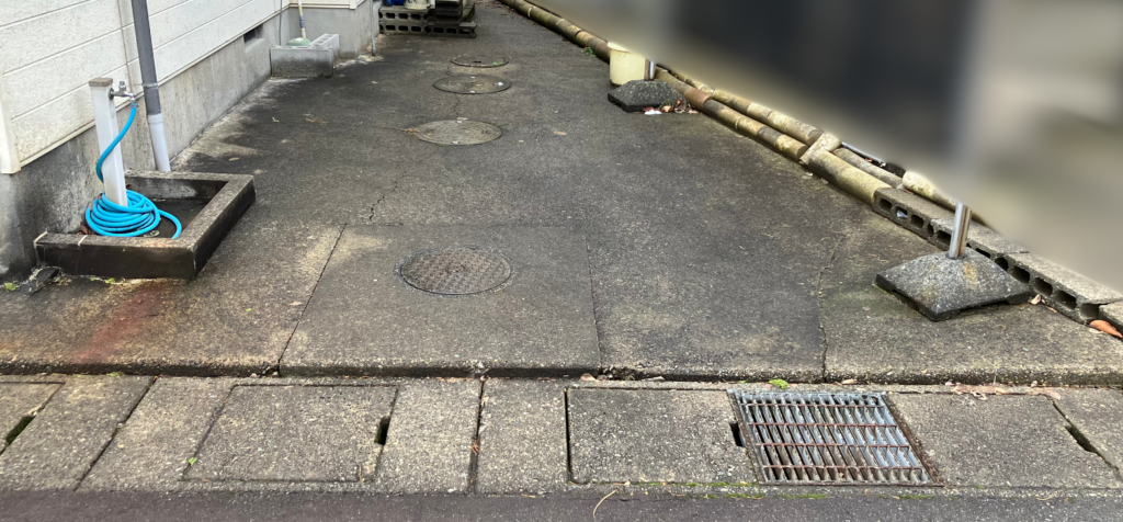 設備工事　施工前